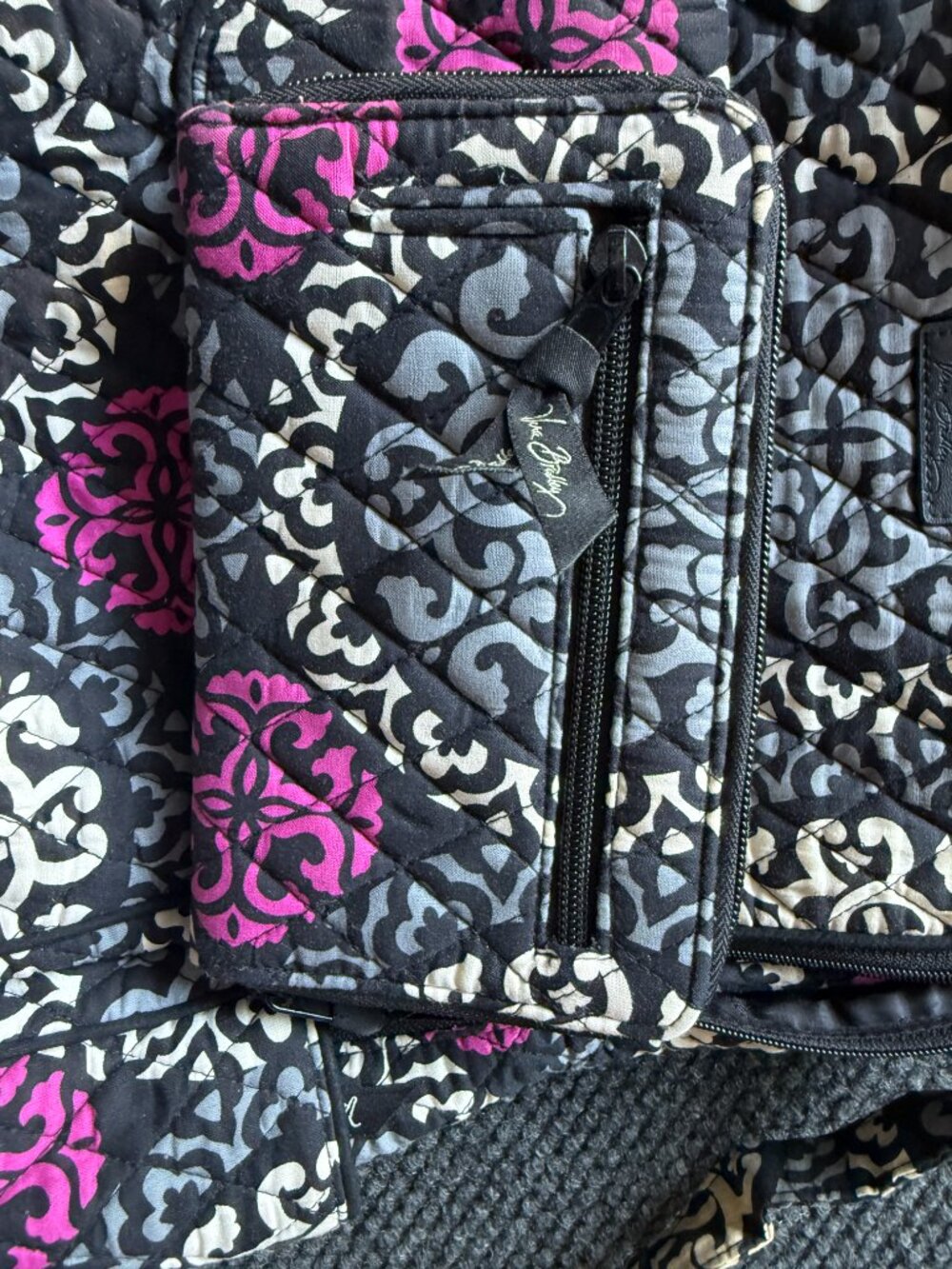 Vera Bradley Campus Backpack and Matching Wallet - Picture 6 of 9